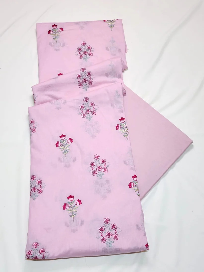 bunnai unstitched voil embroidered st 2pc bunnai unstitched voil embroidered st 2pc