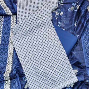 bunnai unstitched printed lawn 3pc