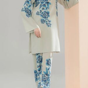 2pc printed coord set by bunnai