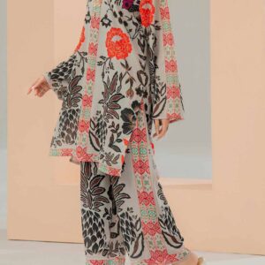 printed crepe co ord set by bunnai