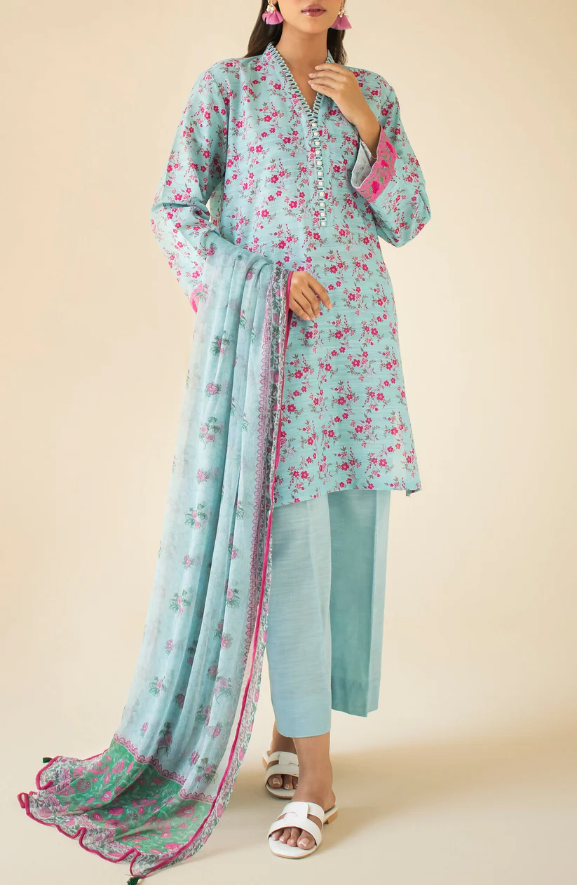 digital printed khaddar 3pc by bunnai digital printed khaddar 3pc by bunnai