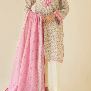 orient digital printed khaddar 3pc